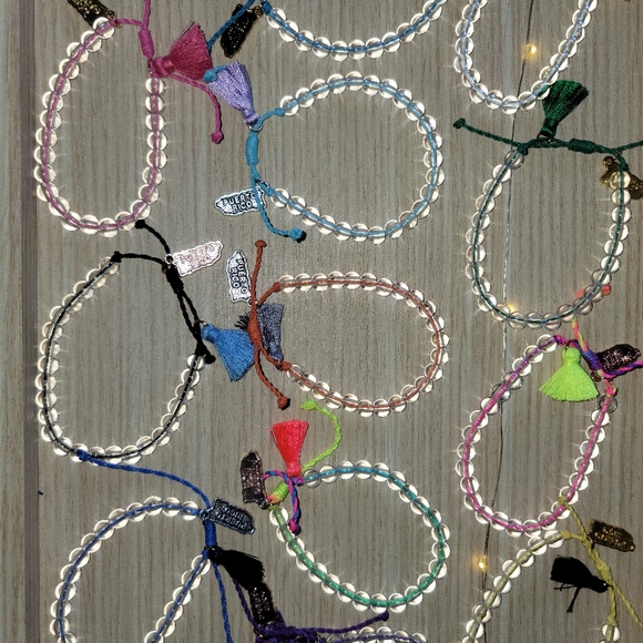 Puerto Rico map charm summer fun bracelets - Picture 2 of 2